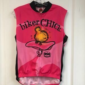 Biker Chick Top XL Biking Shirt NOC3438